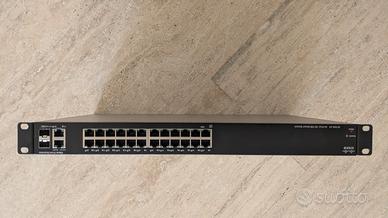 Switch Cisco SF300-24 24 porte – rack 19” – funzio