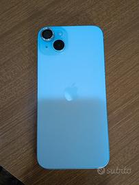 iPhone 15 plus celeste 