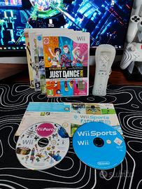 Lotto 6 Giochi Nintendo Wii + Controller WiiMote