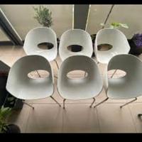 Sedie Sintesi orbit 6 sedie  bianchi  designer