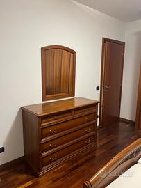Comò cassettiera in legno stile classico – 130 cm