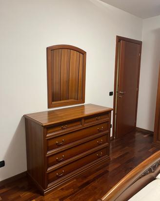 Comò cassettiera in legno stile classico – 130 cm