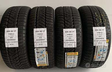 4 GOMME 205 50 17 PIRELLI RIF3