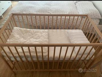 Lettino bimbo SNIGLAR ikea con accessori