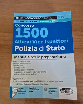 1500 Vice Ispettori della Polizia di Stato