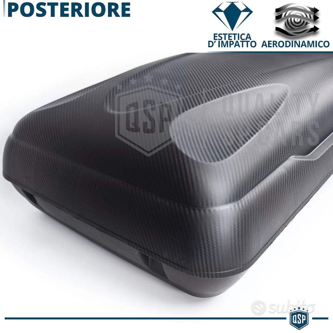 Box Tetto 480 Litri Carbon Look + Barre Portapacchi Per &Scaron;koda Karoq
