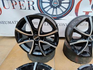 4 Cerchi attacco Citroen e Peugeot a 4 fori