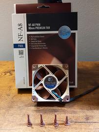 2 x Noctua NF-A8 PWM ventola 80 mm (x Marco)