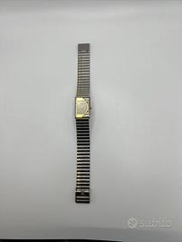 Orologio da donna vintage con cassa rettangolare
