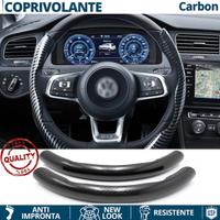 COPRIVOLANTE Per Volkswagen in FIBRA DI CARBONIO