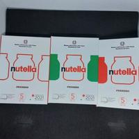 ORIGINALI 3 Monete 2021 ARGENTO NUTELLA 