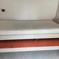 letti compresi di materassi
