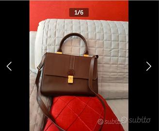 Borsa in cuoio GHERARDINI mai usata