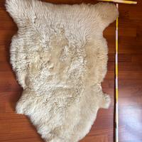 n. 4 Pedane di vera pelle di pecora