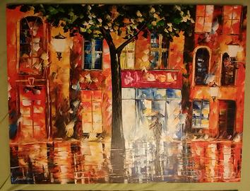 Quadro dipinto Afremov limited edition 75 x 100