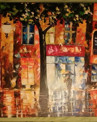 Quadro dipinto Afremov limited edition 75 x 100