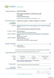 Candidato/Pizzaiolo/Tuttofare