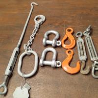 Tenditori e ganci per sollevamento pesante 