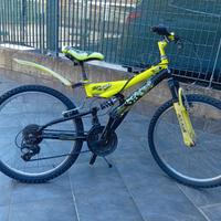 MTB biammortizzata per ragazzo 10-15 anni