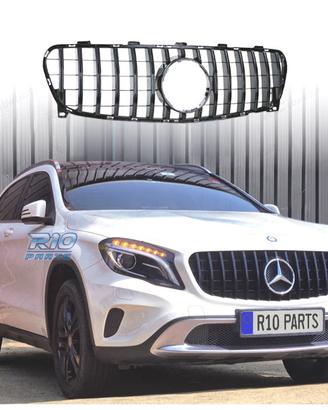 GRIGLIA MERCEDES GLA X156 17-19 LOOK AMG NERO LUCI