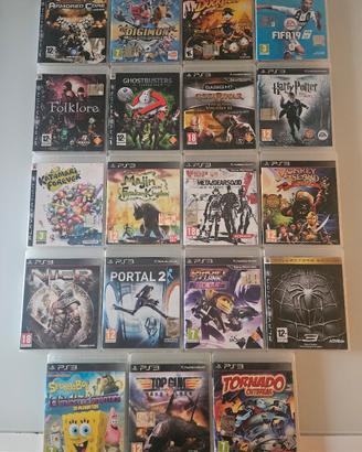 collezione giochi rari ps3