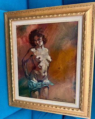 Ferdinando Carcupino.Olio su tela