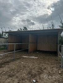 Capannine per cavalli