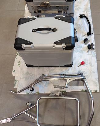valige alluminio Ducati multistrada 