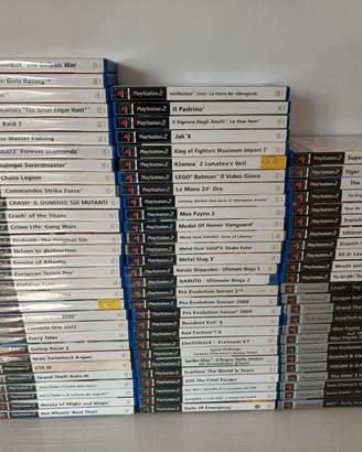 PS2 GIOCHI ORIGINALI, LISTA E PREZZI NELL'ANNUNCIO