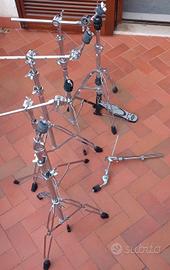 Aste per piatti della batteria semi nuove