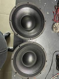 Coppia subwoofer 2000 watt 4 ohm