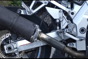 Suzuki sv1000 incidentata