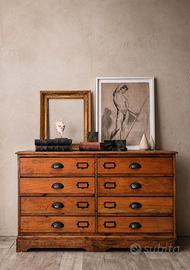 Cassettiera Antica Inglese in pino | fine 800