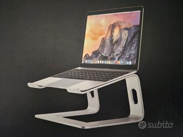 Supporto stand pc notebook alluminio