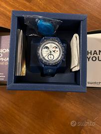 Omega x Swatch Mission to Eartphase Moonshine gold