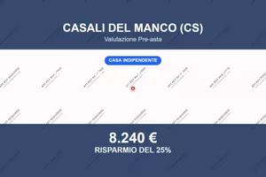 Immobile in asta di 320 m² a Casali del Manco