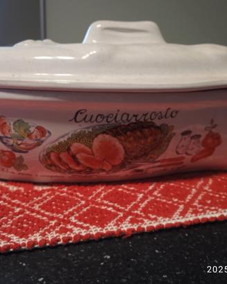 coccio  cuoci arrosto di ceramica reg
