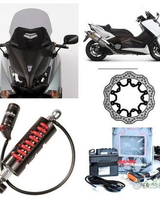 Yamaha Tmax 530 ammortizzatore baule plexi freni