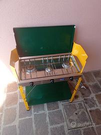 fornello mobile da campeggio tre fuochi PARKER