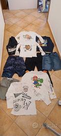 Scatola vestiti bambino 8/9/10 anni
