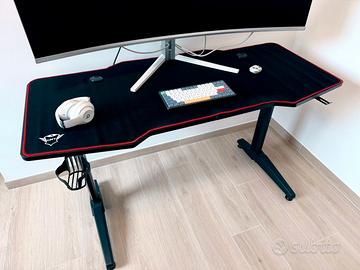 Scrivania Trust Gaming GXT Imperius 140 x 66 cm