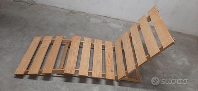Futon in legno 