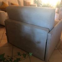 poltrona letto semi nuova