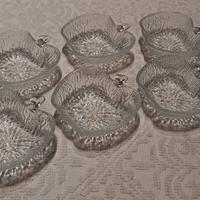 ciotole mela in vetro trasparente