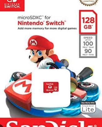 Memory card nintendo switch