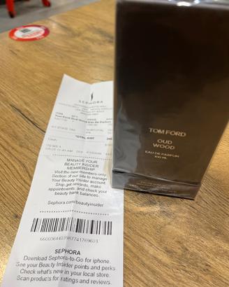 Tom ford oud wood 100ml sigillato