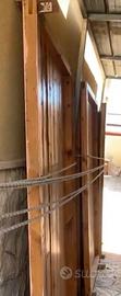 Set 5 pannelli in legno massello a doghe