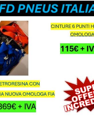  allestimento auto da competizione Fd Pneus italia