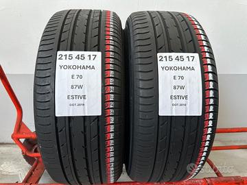 2 gomme 215 45 17 YOKOHAMA