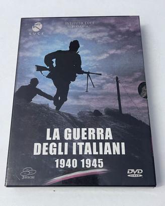 cofanetto DVD La guerra degli Italiani.
